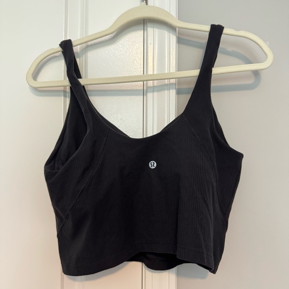 Black Lululemon Activewear Top | Good Used Condition - Picture 2 of 3